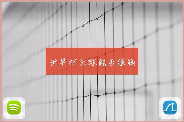 世界杯买球能否赚钱