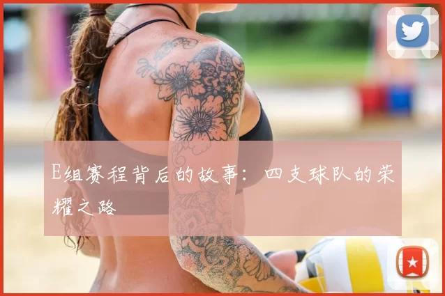 E组赛程背后的故事:四支球队的荣耀之路