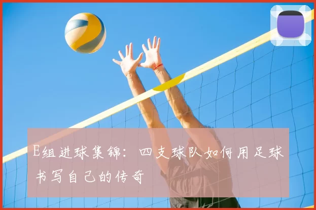 E组进球集锦:四支球队如何用足球书写自己的传奇